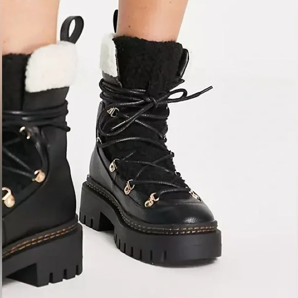 Missguided Snow Boots - Picture 4 of 7